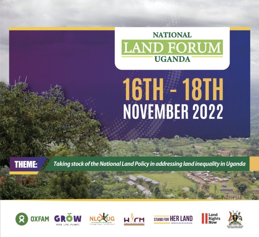 LandAtScale_ug's tweet photo. Day one of National Land Forum Uganda
“A policy that doesn't speak to intended people is not a policy”, Mr Nsereko Arthur
“Community sensitisation on land legal frameworks is key to access to land justice”Mr. Ounda Bernard
#LandRightNow https://t.co/xzzSJ2sj01