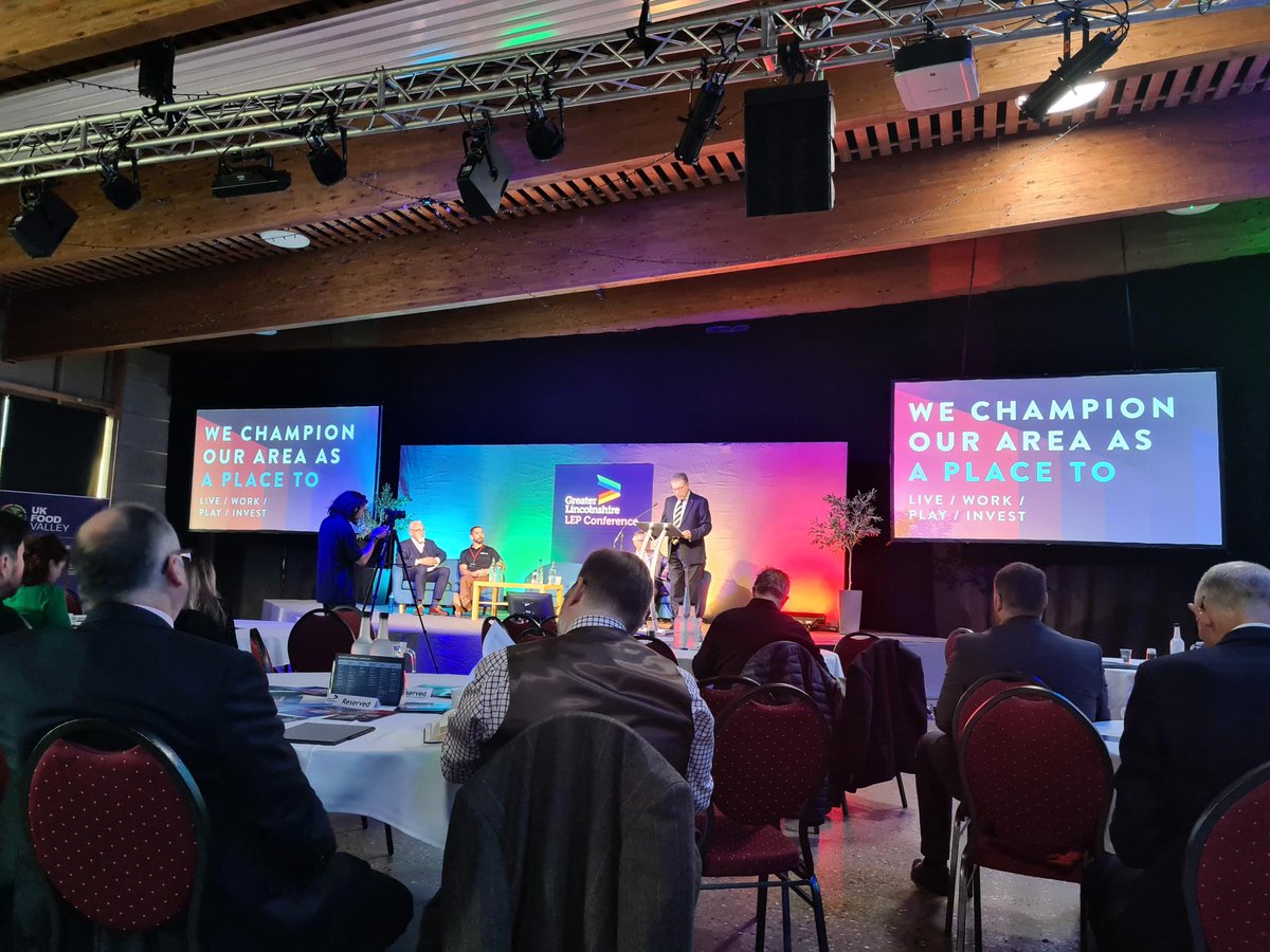 Our team like to get out and about to stay in touch with the business community, last week Rachel one of our lecturers attended <a href="/GreaterLincsLEP/">Greater Lincolnshire LEP</a> Conference to hear about the #GameChangingSectors in Lincolnshire.