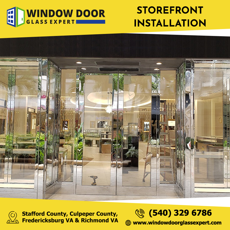 WindowDoorGlass's tweet photo. We offer expert glass and window installation, repair, and replacement services to commercial properties and storefronts in Virginia's areas. Give us a call at (540) 329-6786 or visit us at https://t.co/mt50X8KfeN #storefrontinstallation #brokenstorefrontrepair #emergencyboardup https://t.co/D6LLUWcelN