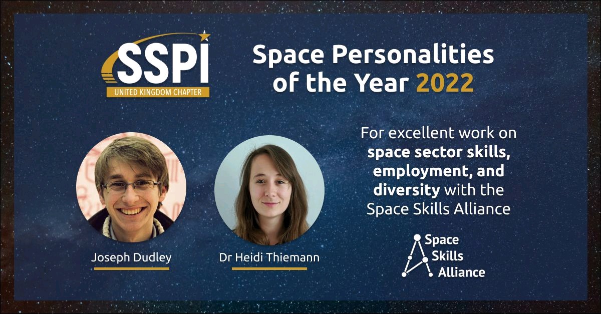 We’re delighted to announce that we have have been jointly named UK Space Personality of the Year by <a href="/sspi_uk/">SSPI UK</a> in recognition of "excellent work on space sector skills, employment, and diversity with the Space Skills Alliance".

Find out more here 👉 spaceskills.org/news-post?p=_2…