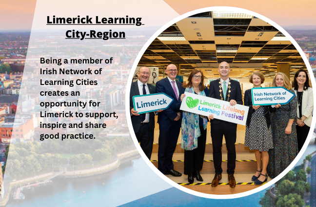 LimkLearnFest's tweet photo. #learningcities #lovelearning #unesco #limerickloveslearning #irishnetwork https://t.co/5wn48yu1tR