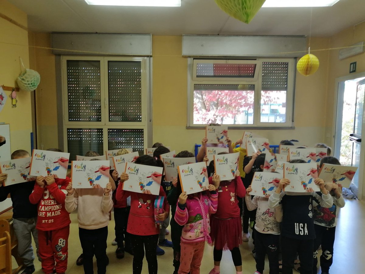 cute_project's tweet photo. Un altro bel laboratorio oggi alla Scuola per l’infanzia Munari a Gerbole di Rivalta! Vai così Cuty ❤️! https://t.co/VDEeoCsf1X
