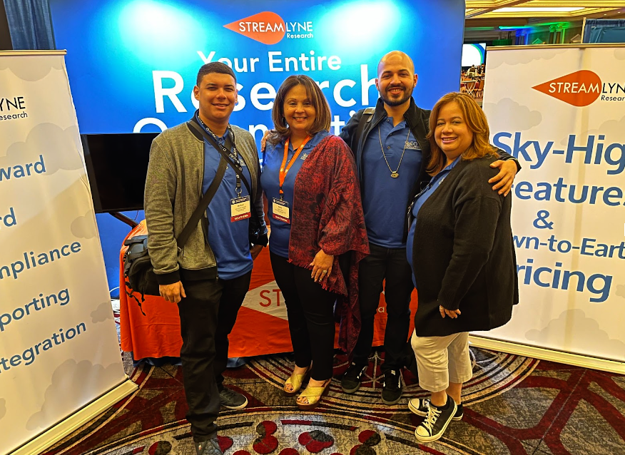 Streamlyne_inc's tweet photo. Congratulations to Michael Vega, Claris Vega, Fernando Rosario, and the @PonceHealthSU team for winning the #SRAI poster competition! It’s great to see #StreamlyneResearch users receive accolades for their stellar work!
#eRA #SRAInternationalconference #StreamlyneResearch https://t.co/8zBFP53foW