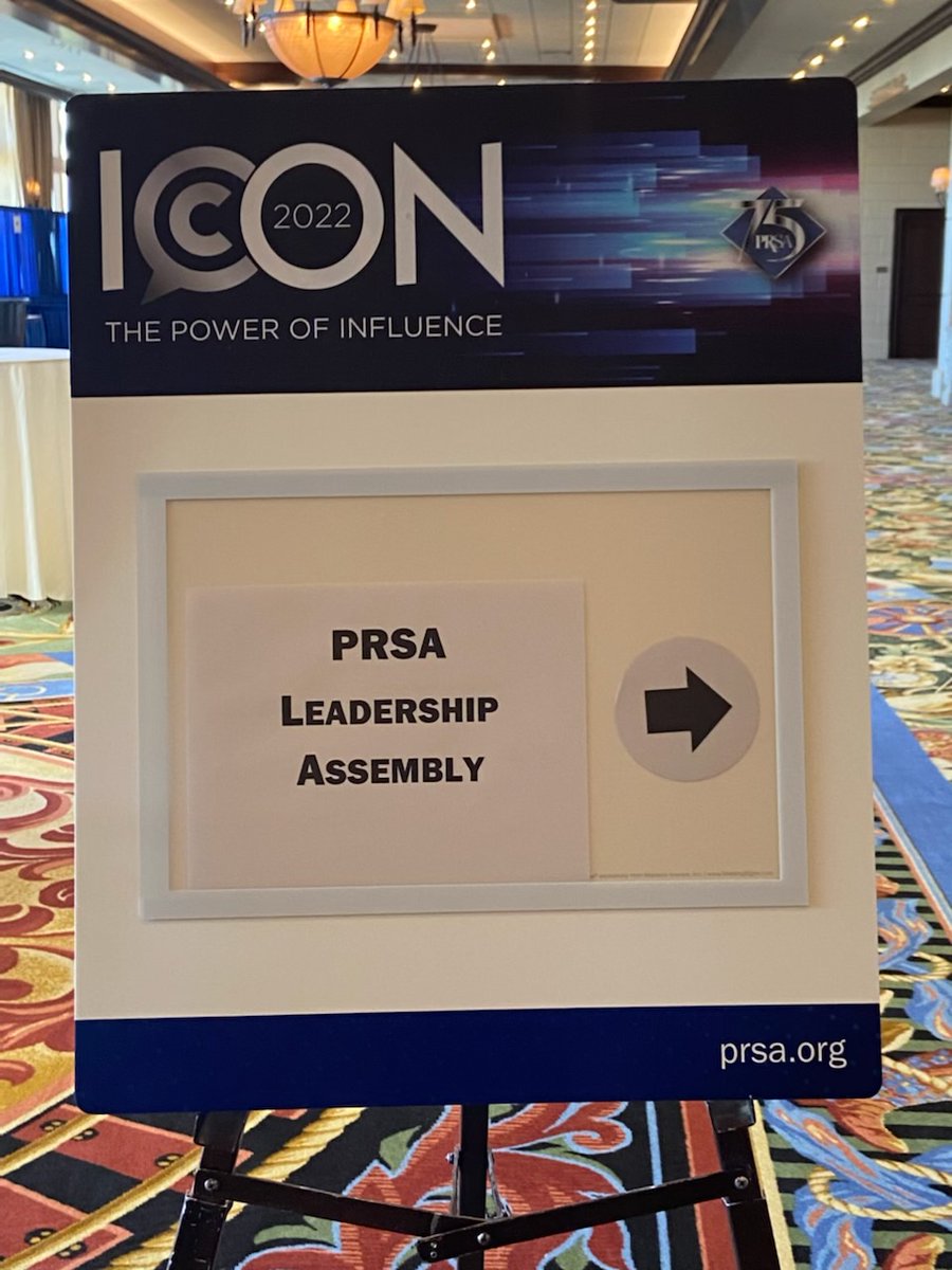prsaie's tweet photo. Chapter members, including President Marisa Kutansky, represented the IE at @PRSA ICON #PRSAICON2022 https://t.co/uvmz57FXZs