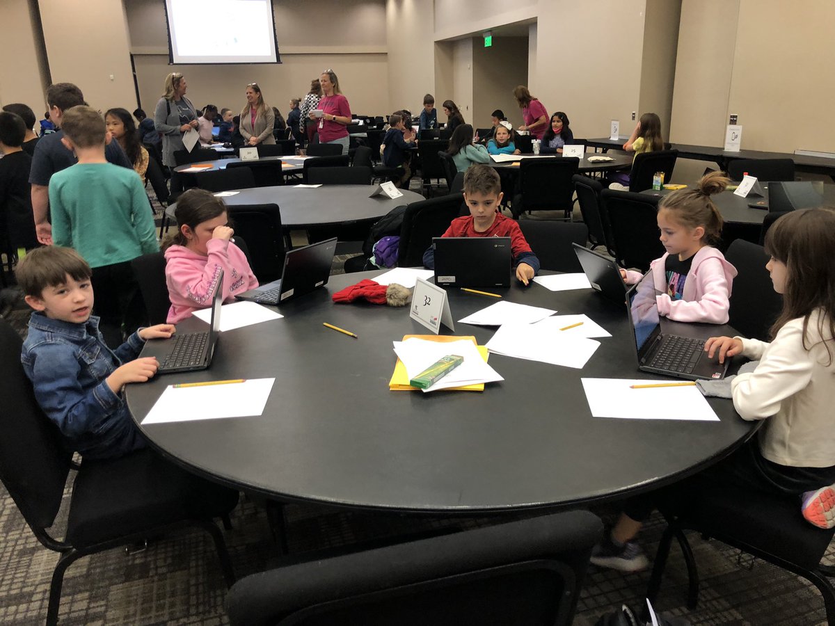 Miss_Howard1's tweet photo. Today we spent our morning innovating big ideas for a documentary on E-waste! #KleinInnovates #MissHowardsInnovators #comingsoontoascreennearyou #Secondgrade #STEM @HaudeKISD @KleinISD https://t.co/f5WFkc67Wk