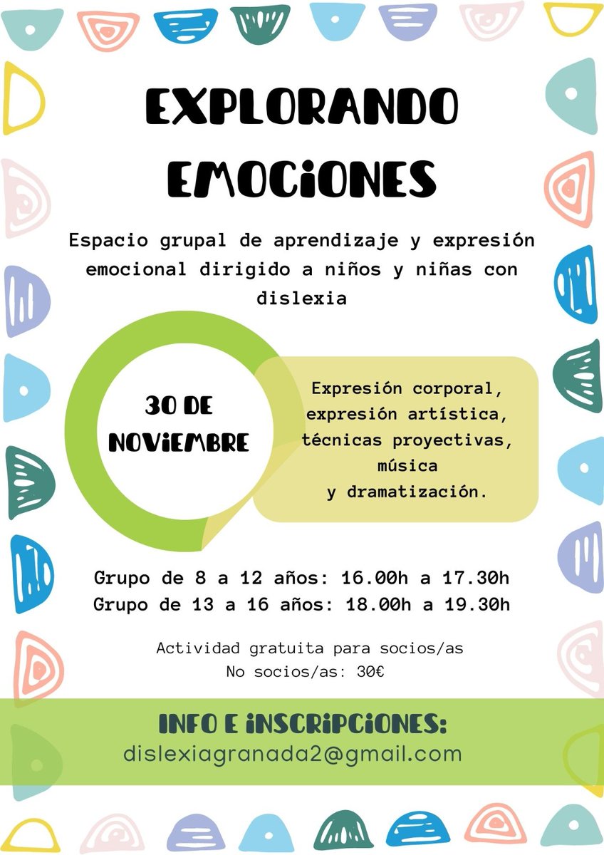 La gestion emocional es uno de los aspectos más importantes en la crianza y sin duda es un factor muy importante a la hora de afrontar su etapa educativa.
Os recordamos que siguen abiertas las inscripciones para el curso EXPLORANDO EMOCIONES. ¡No te quedes sin tu plaza!