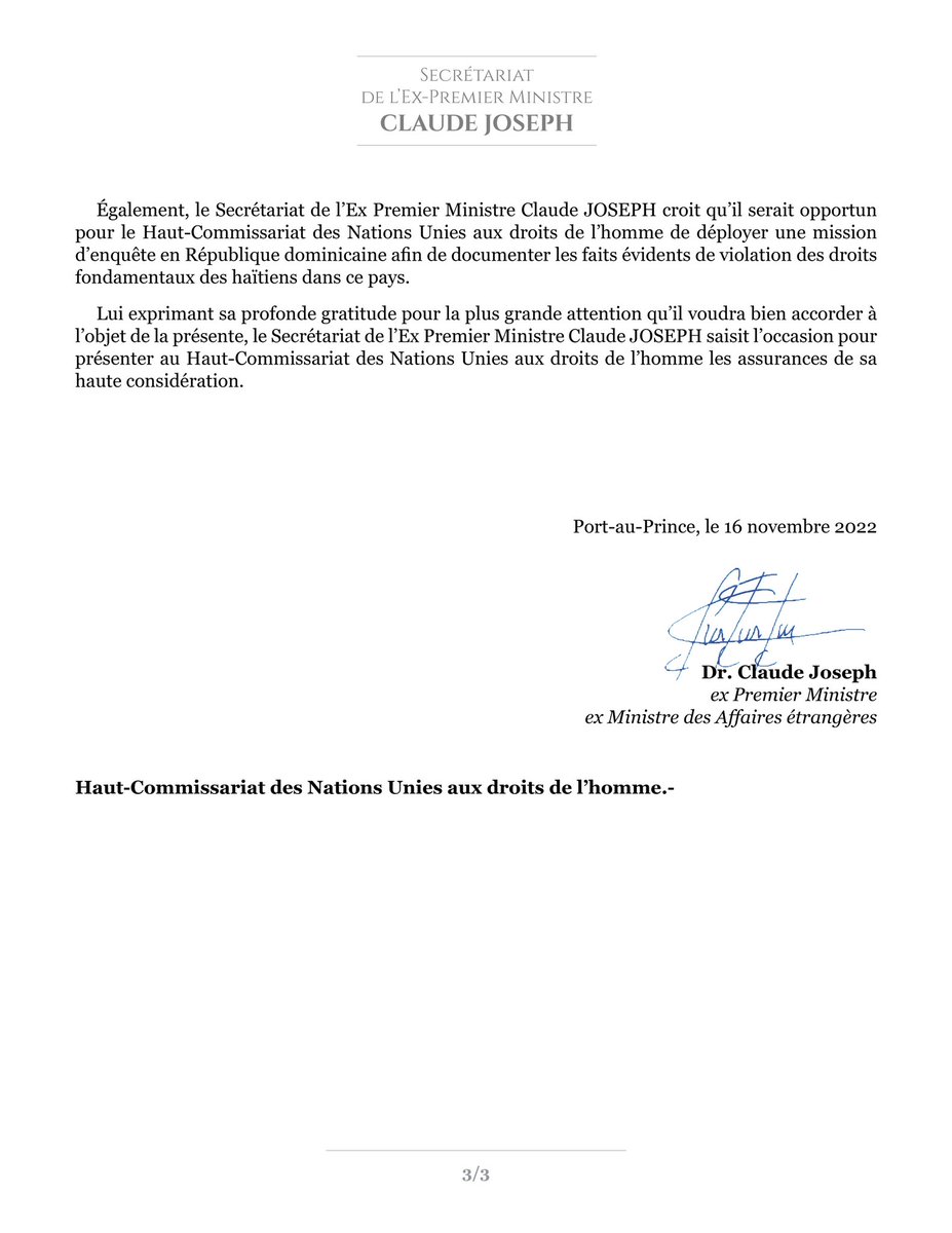 Claude Joseph, Ph.D. tweet media