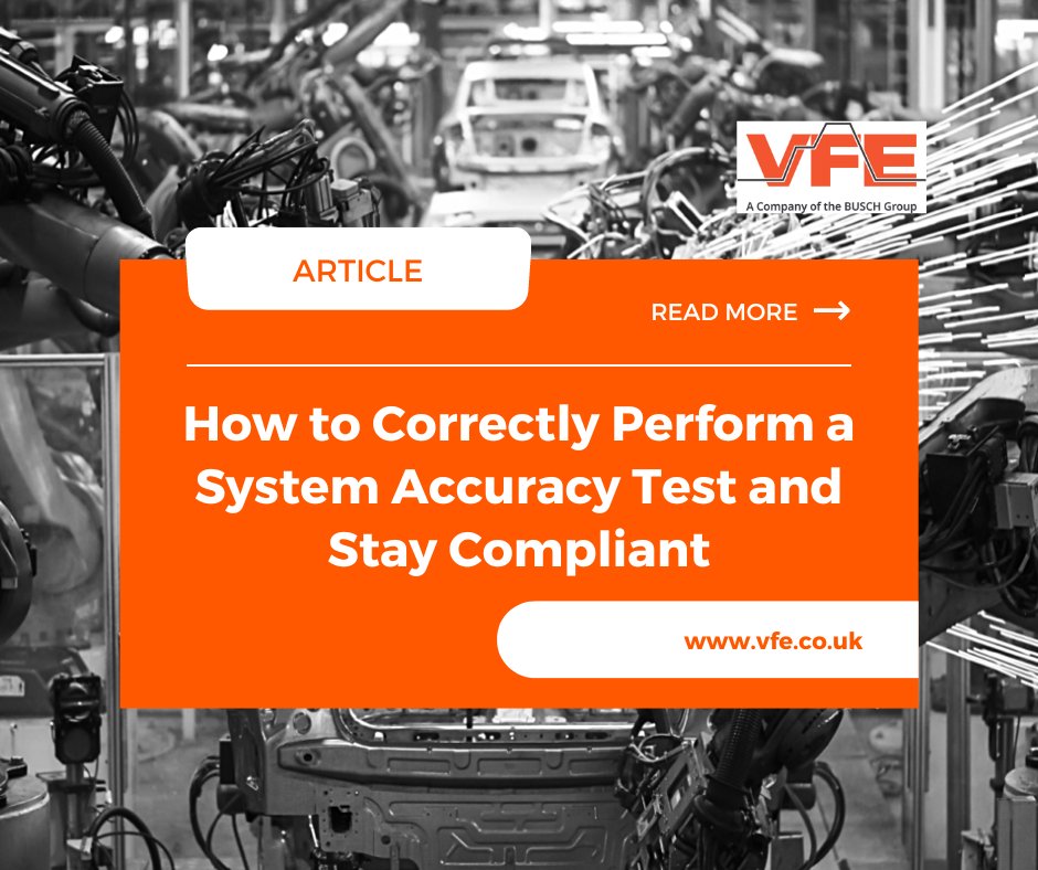 vfeuk's tweet photo. Discover more on how to correctly perform a system accuracy test whilst staying compliant 👉🏻 https://t.co/zu3vf0cULQ

#SAT #systemaccuracy https://t.co/QfmZQKVJNM