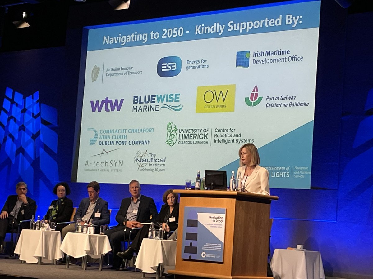 irishchamberof1's tweet photo. Congrats &amp; well done to Yvonne Shields O’Connor &amp; Ronan Boyle and all the team @IrishLights for the excellent #NavigatingTo2050 conference over the last two days. https://t.co/TDUJqVFuQN