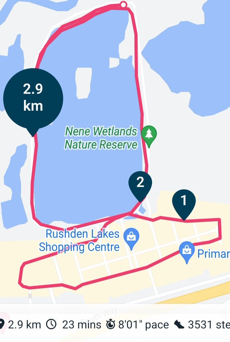 I set out to run 7km at lunchtime  today ahead of my 10km for <a href="/YoungMindsUK/">YoungMinds</a> in 10 days time... it wasn't what I would call an overwhelming success. Definitely a case of matter over mind. 😬justgiving.com/fundraising/ca…