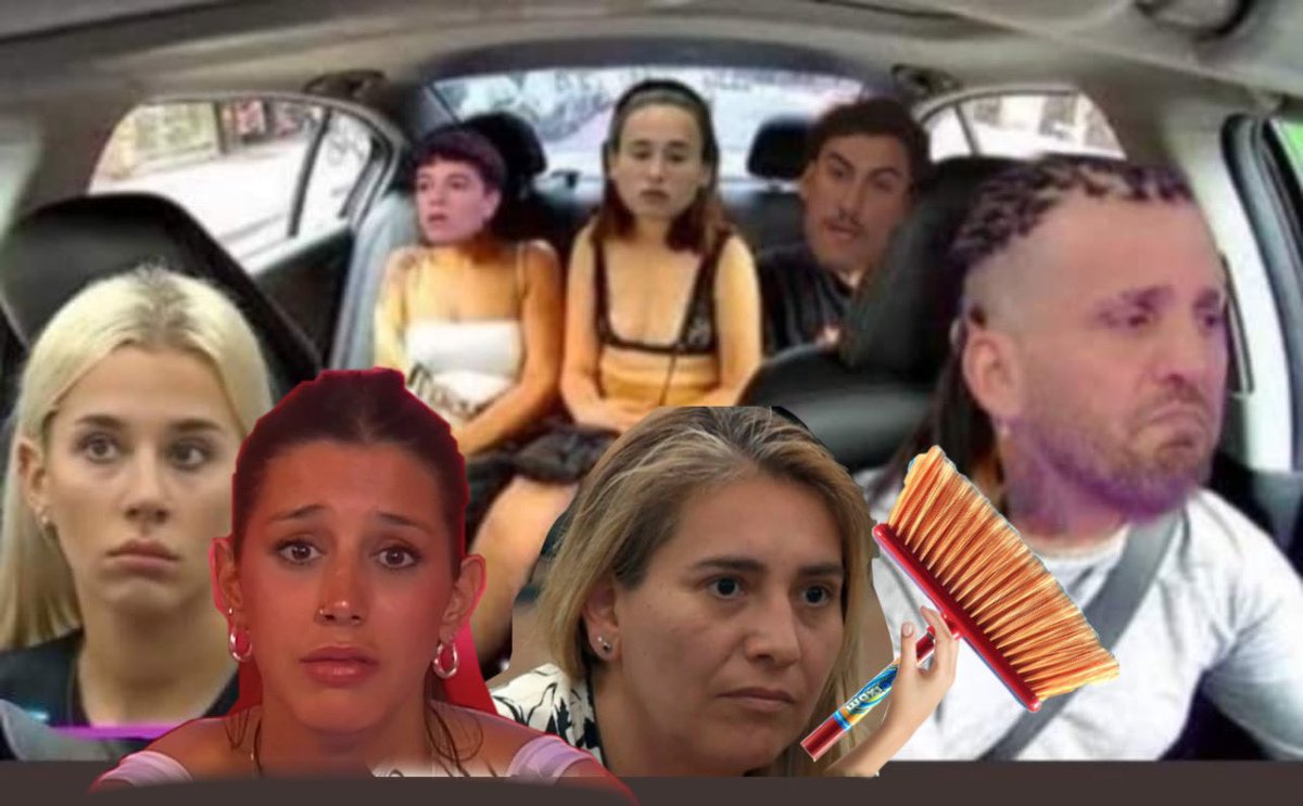 cristinachorraa's tweet image. hasta que el taxi esté así no paramos #GH22 #GranHermano #GranHernano
