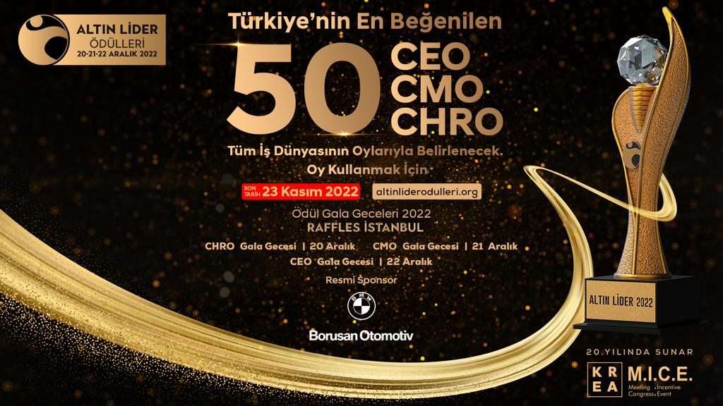 Altın Liderler 2022 için hazırız. Beğendiğiniz liderleri oyunuz ile destekleyebilirsiniz! Son tarih 23 Kasım 2022
Oy kullanmak için; altinliderodulleri.org/voting
Detaylı bilgi için: altinliderodulleri.org
#Lider #Liderlik #Altınliderödülleri #CEO #CMO #CHRO #KREAMICE #KREADigital