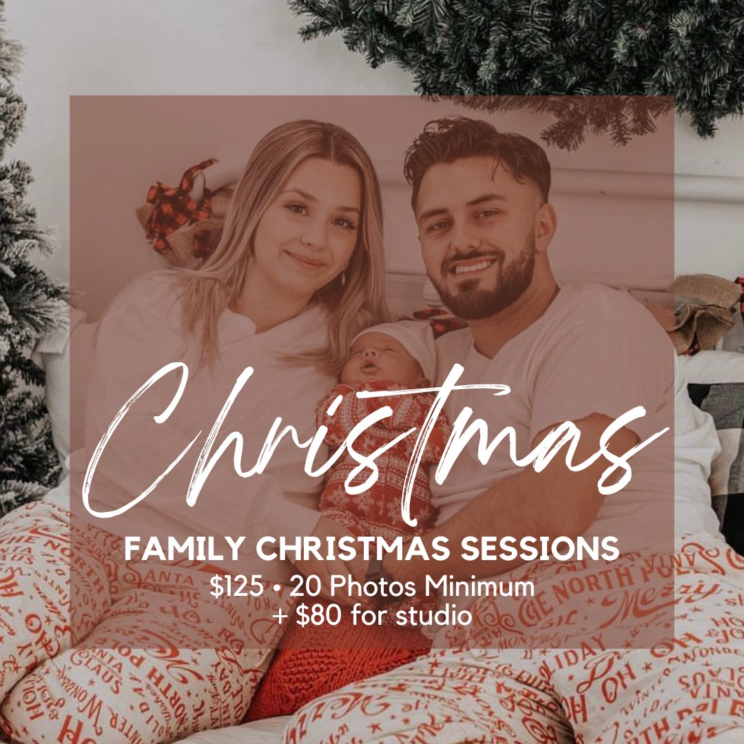 Christmas Family Sessions! 🎄

Studio set in thread!

Contact me here to book: alexisburleson.com/contact/

#okcphotographer #okcphotography #oklahoma #oklahomaphotographer #oklahomaphotography