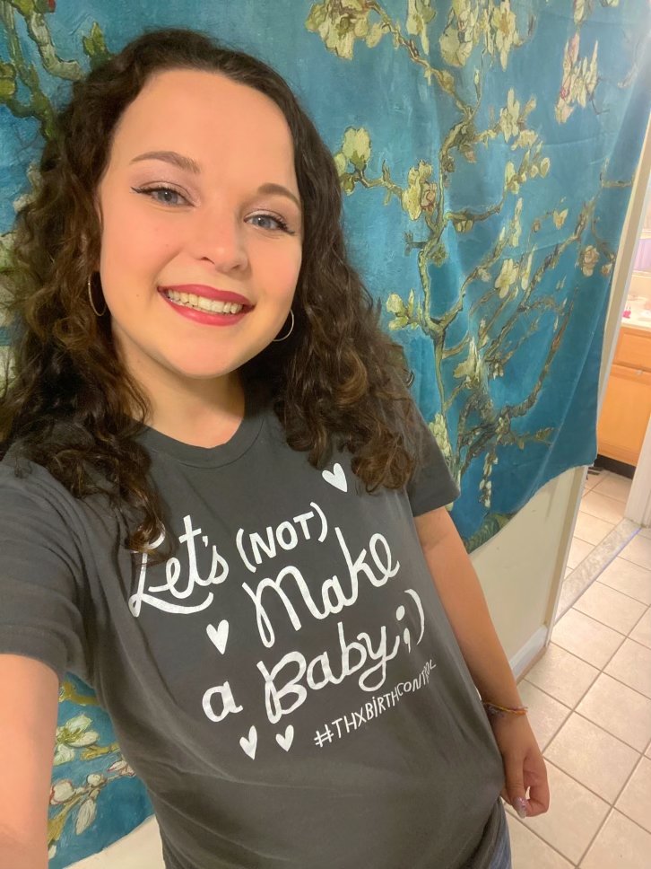 catmckay_'s tweet photo. I say #ThxBirthControl because EVERYONE should be empowered to enjoy non-baby-making-sex! #TeamIUD #LetsNOTMakeABaby https://t.co/rTBmHDdseS