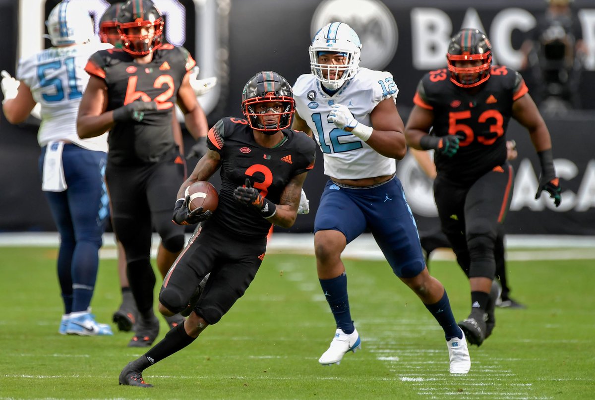 Blessed to receive an offer from Miami hurricanes!!🟠⚫️ @CanesFootball @LeroyHood @BHoward_11 @247Hudson @Coach_Allen5