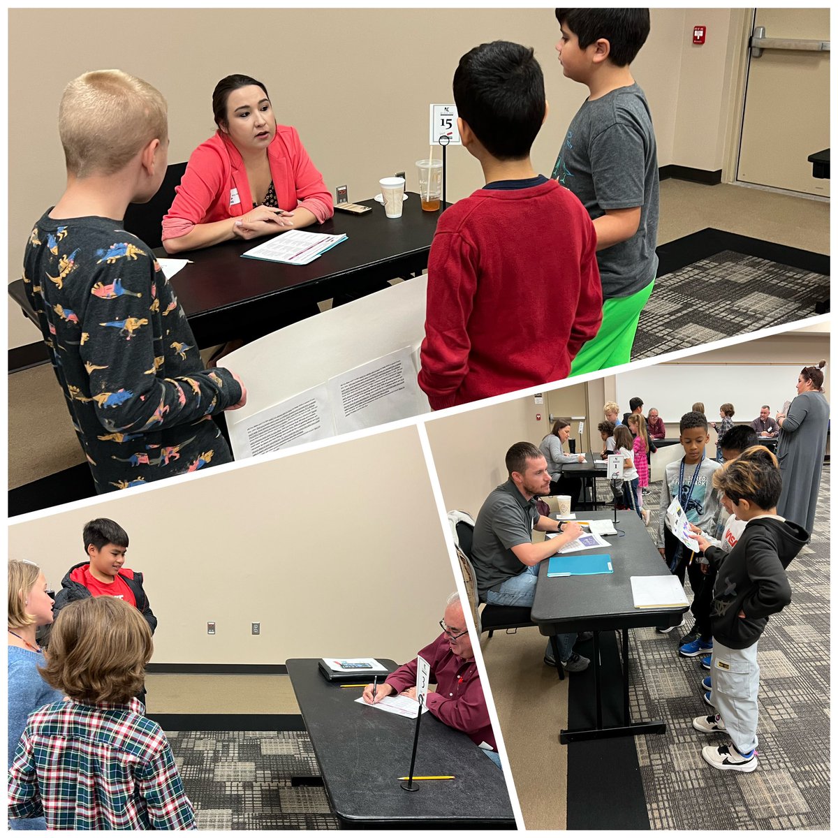 HasslerKISD's tweet photo. ๐จFinal Round of presenters! The creativity is flowing and the ideas are fantastic! @Jasper_KleinTX @KleinISD @PlottKplott #kleininnovates #promise2purpose #kleindayofdesign22 https://t.co/est20RJPVB
