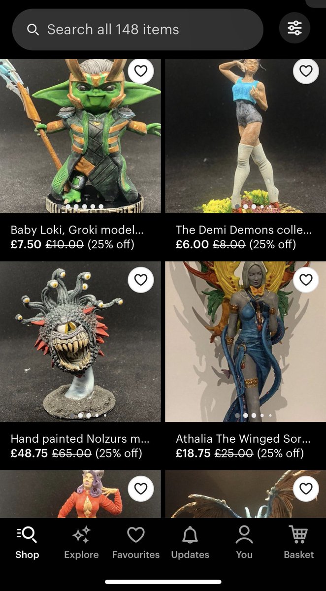 KoboldStarPaint's tweet photo. It’s time for the Black Friday sale, get 25% off all listed items in stock until December 1st 

https://t.co/Y4h0XDd8zm #dnd #miniaturepainting #etsy #blackfriday #blackfridaysale #dungeonsanddragons #minipainting https://t.co/6rLTRwYGJm
