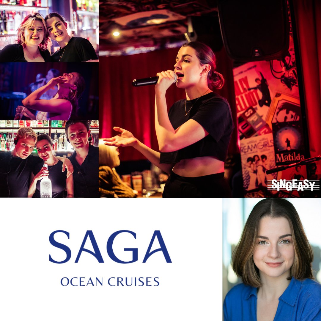 Bon Voyage to our beautiful <a href="/sarahmoore_00/">Sarah Moore</a> as she sets sail today with Saga Cruises on the Spirit of Discovery making her professional debut as a Lead Vocalist! We are beyond proud of you and there will be a big Sarah shaped whole in the heart of the Westend until you return!🎤🛳️