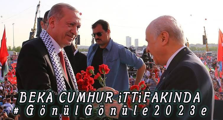 Vizyon: Cumhur ittifakı; Kızıl Elma
Zillet ittifakı; Yasak Elma
BEKA CUMHUR İTTİFAKINDA
#GönülGönüle2023e