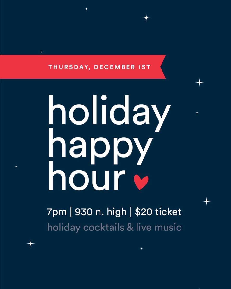 Join us at TENSPACE for our Holiday Happy Hour✨

'Tis the season to support the fight against pediatric cancer. Grab a ticket (or two!) and come enjoy sips and sounds of the season while building your very own beanie. Tickets at the link below! 

eventbrite.com/e/love-your-me…