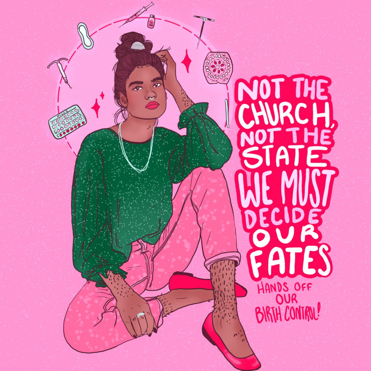 liberaljanee's tweet photo. Birth control should be free and easily accessible! ❤️Whatever the reason someone may need birth control is valid! #thxbirthcontrol https://t.co/SJCiwM518i