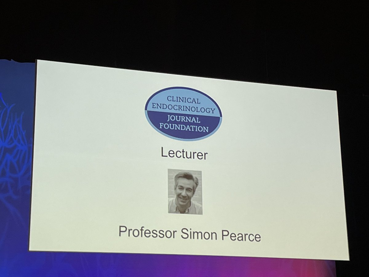CET lecture about to be given by Simon Pearce - excited to hear about the immuno pathogenesis of Graves Disease #SfEBES2022