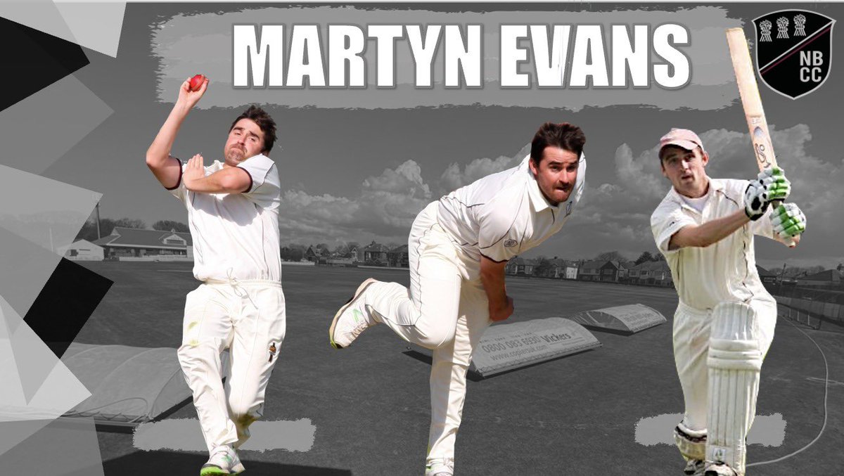 NBCC1856's tweet photo. Delighted to confirm the return of Martyn Evans to Rake Lane! Martyn is an undisputed NBCC legend, having scored over 7000 runs and taken over 500 wickets over a distinguished career, which cumulated with captaining our league winning team in 2015. https://t.co/9cA3DnsBay