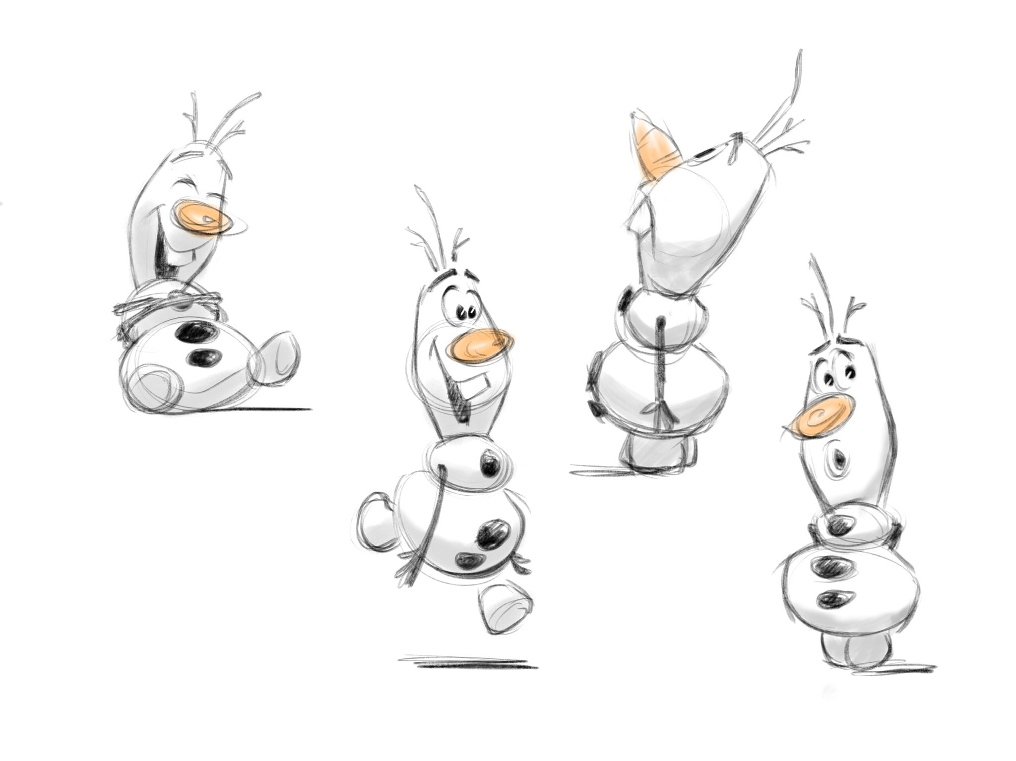 hyrum osmond on Twitter: "Some of my old Olaf explorations. Such a joyful  little guy. #olaf #olafpresents #frozen #frozen2 #characterdesign  #behindthescenes #cute #joyful https://t.co/7NnypxhFly" / Twitter