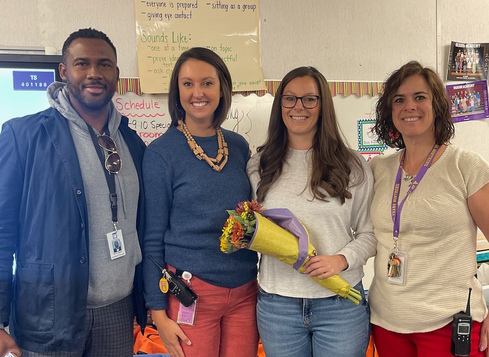We are so excited to announce our Teacher of the Year for 22-23 school year is Ms. Lia Williams! Our nominee for Diane Kent-Parker First Year Teacher is Ms. Caroline Daly! We are so thankful to have them in our nest! #onthehil