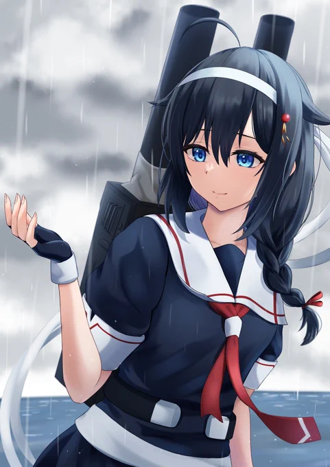 止まない雨は…#艦これ#いつ海 