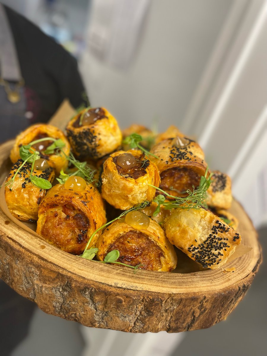 TnSCatering's tweet photo. Is there anything better than a warm sausage roll? 😋
#SausageRollSeason #WinterComforts https://t.co/xZAP6c1HRt