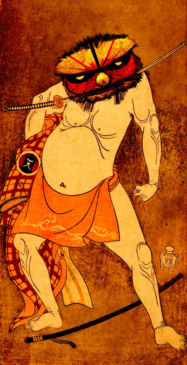 hapsxo's tweet photo. Stay ready to #FightTheKaiju w/ this Edo period #PuppetSamurai from the #HouseOfKnives πΉπ https://t.co/FVujX8xVxf https://t.co/7gNmdNYPOZ