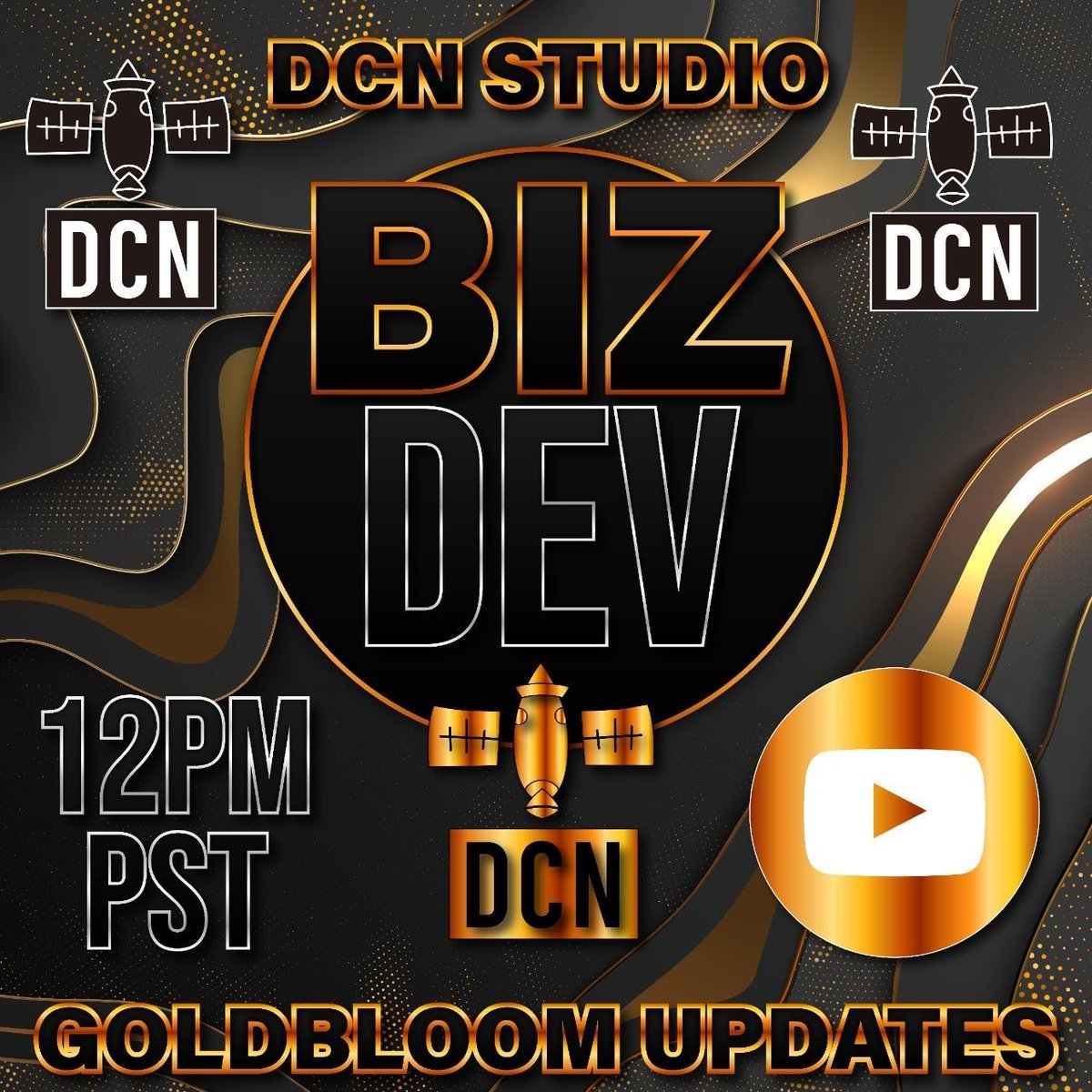 Get ready for today's episode of #BIZDEV with @Bobsfarms @kinglizzz & @yungfafo 📡🌱👁
12PM PST On our @youtube channel : 
youtube.com/channel/UCLu3M…
$DCNS #DCNSTUDIO #I3EM #GOLDBLOOM #CRYPTO #WEB3 #STUDIO @goldbloom_labs @i3em_1 
#LFG