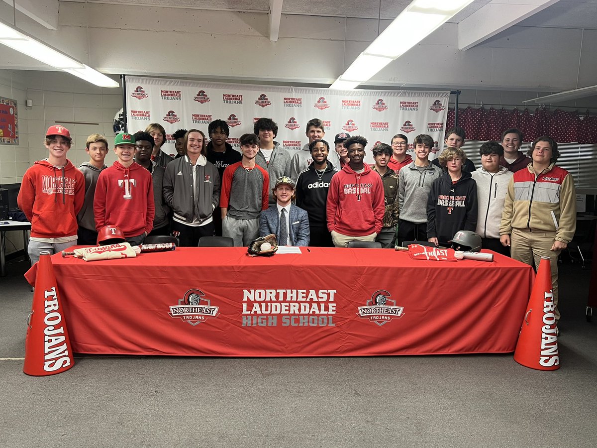 Northeast Lauderdale Trojans Baseball tweet media