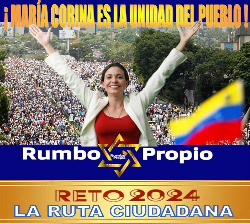 rumbopropio1's tweet photo. ¿Porque Maduro le teme a María Corina? Fácil de responder, Él está seguro que María Corina Machado es la Líder de la verdadera Oposición, ella está dispuesta a medirse en elecciones primarias con quién sea y Luego será Presidente, Ella no le tuvo miedo a Chávez y menos a Maduro. https://t.co/R1K9dXcaAY