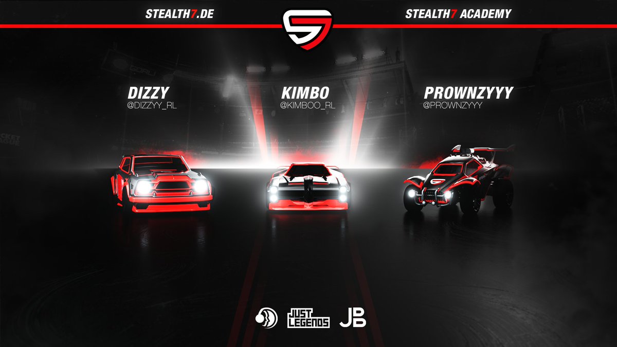 Please welcome our new Stealth7 Academy roster!

🚗<a href="/prownzyyy/">prownzyyy.</a>
🚗<a href="/DiZzyy_rl/">DiZzy</a>
🚗<a href="/Kimboo_rl/">Kimbo</a>
🚗<a href="/vE_Splashy/">vE_Splashy</a> (S)

💼<a href="/LeguanGER/">JustIguane7</a>
📝<a href="/rxy_rl/">rey sanchez</a>

Boosted by @justlegendsde

#S7 #GoingStealth #RocketLeague
