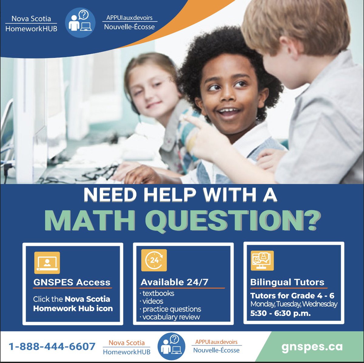 cbvrcemath's tweet photo. NS Homework Hub is available for students and teachers (Grades 4-12) including resources such as: tutoring sessions for students, textbook, videos, practice questions, vocabulary...Check it out! https://t.co/umVgFzhv8Y