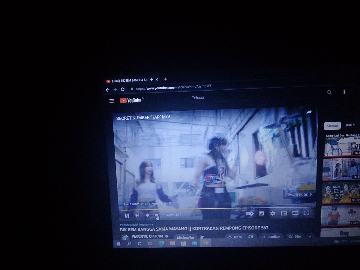 trisnarinci1's tweet photo. Wow udah ada iklannya cuy #SECRET_NUMBER #SECRET__NUMBER #SecretNumber5thSingle https://t.co/c9kuUQPtf7