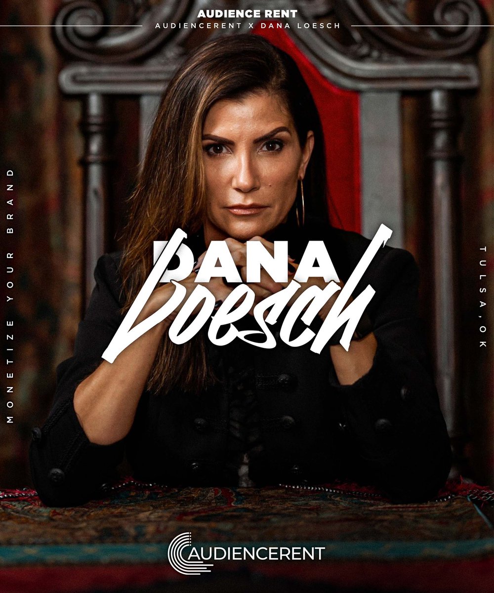 Welcome to AudienceRent, <a href="/DLoesch/">Dana Loesch</a>! 

If you have a product or service that you want to market to Dana’s audience, visit AudienceRent.com