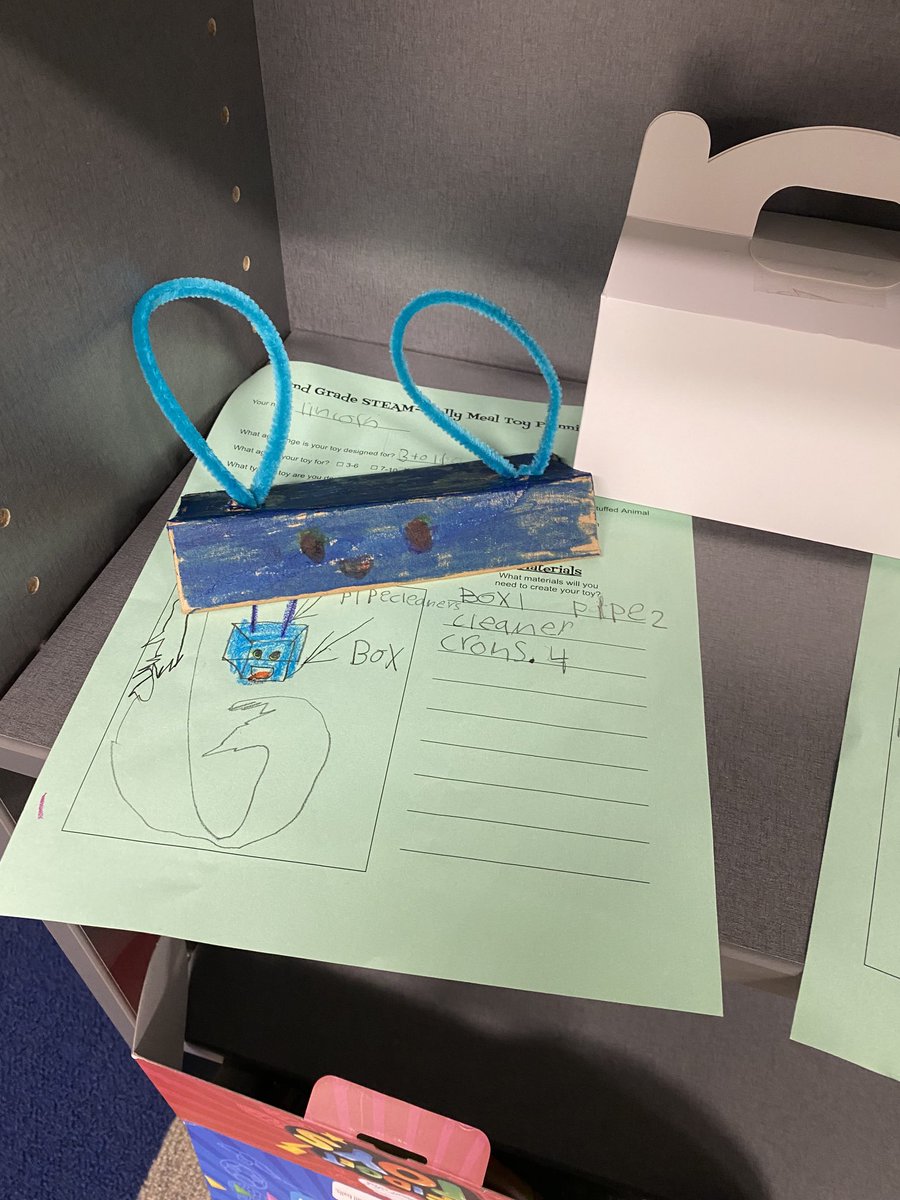 FochtMrs's tweet photo. #2ndGrade is making the cutie at Jolly Meal toys EVER!!! #unbeSTEAMable ⁦@PISDHallElem⁩ ⁦@missparrent⁩ https://t.co/vArm3dY5kA