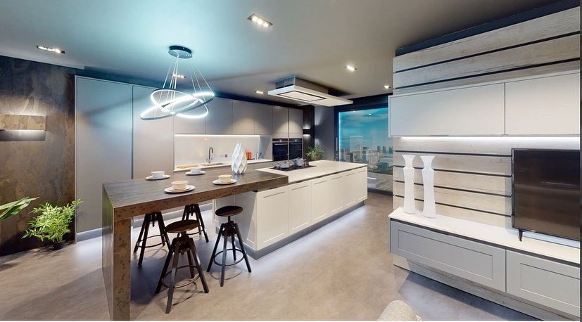 3Dverge's tweet photo. An exciting project creating a virtual tour for Omega PLC. They now have a fully immersive virtual showroom to showcase their beautiful kitchen ranges. #virtualtours #3DVtours #matterport #kitchens #kitchenshowroom #yorkshire https://t.co/xMY2eaHyo3