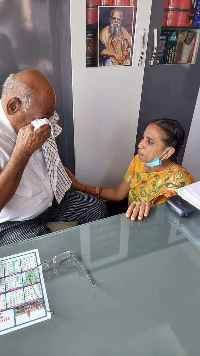 தந்தை பெரியார் திராவிடர் கழகத்தின் துணைத் தலைவர் மூத்த வழக்கறிஞர் அய்யா துரைசாமி அவர்களும்-அக்கா நளினி அவர்களும் சந்திப்பு !!

ஈழ விடுதலையும்,7 தமிழர் விடுதலையும் திராவிடர் இயக்கத்தின் உணர்வோடு கலந்த உணர்வு !!

இந்த உணர்வை விவரிக்க வார்த்தைகள் இல்லை !!