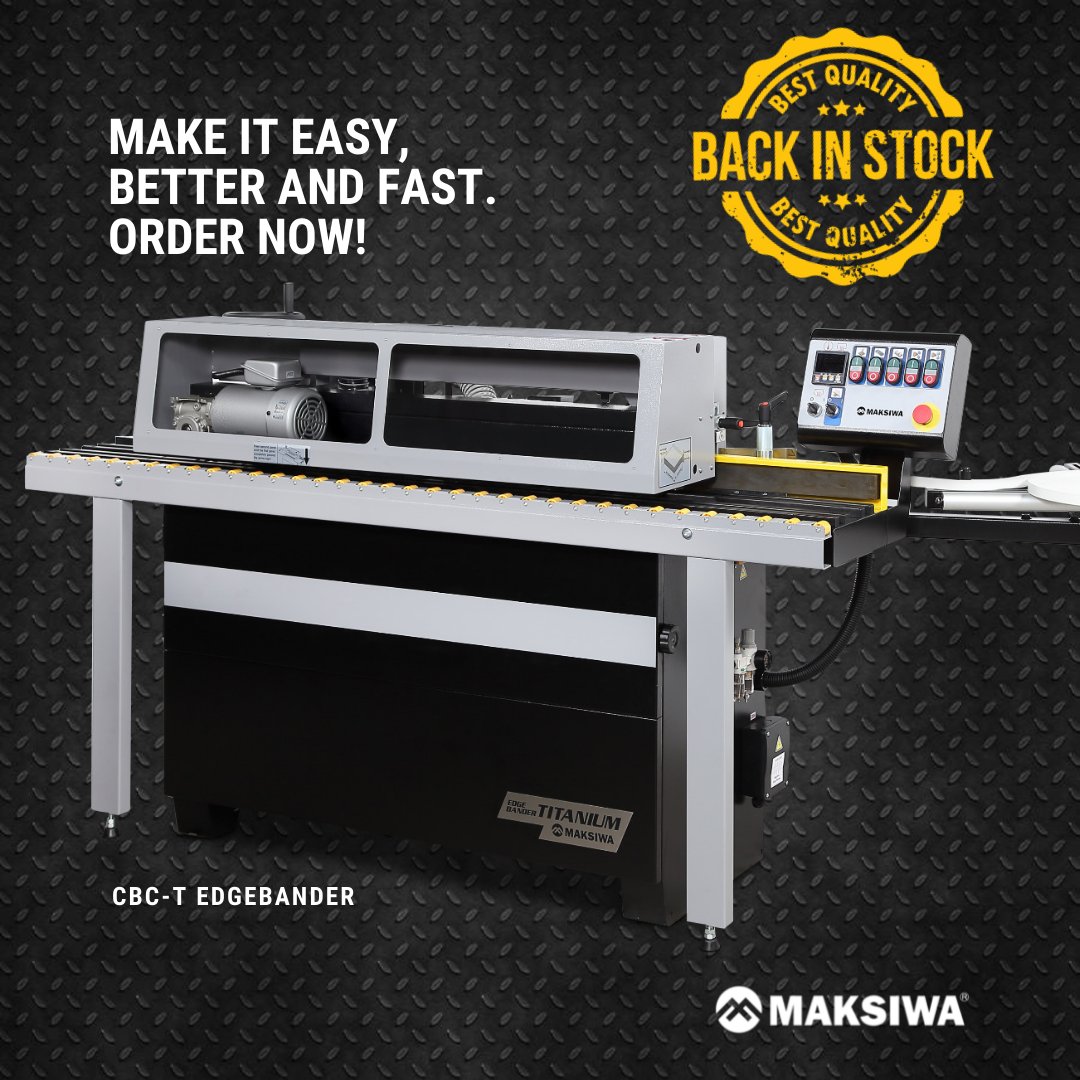 MaksiwaU's tweet image. Easy and simple to use, maintain, and operate! 

⚠  Go to MAKSIWA.COM for more information

#maksiwa #maksiwausa #woodworker #woodworking #woodwork #woodshop #woodnews #cabinet #cabinetshop #craft #machinery #custom #precision #kitchen