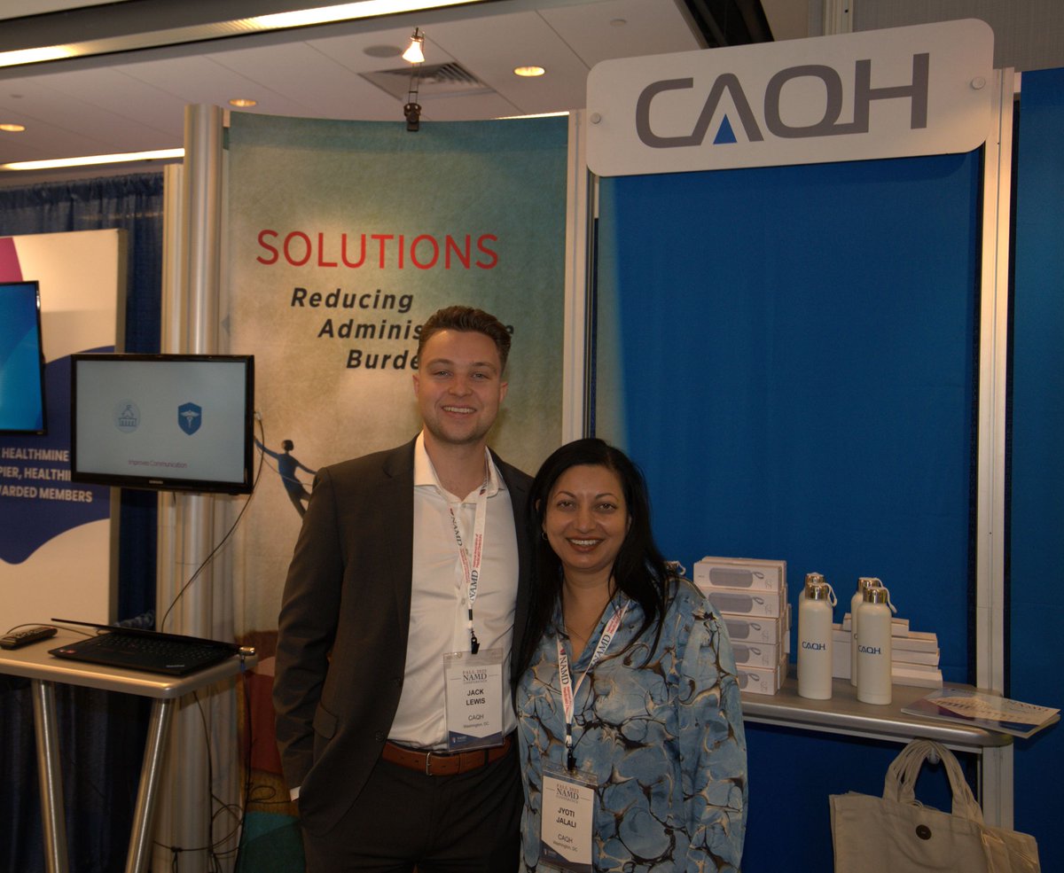 We were thrilled to kick off day one of #NAMD2022 with Jack Lewis from masterQueue. Looking forward to connecting with more #Medicaid leaders today. <a href="/statemedicaid/">NAMD</a> (Photo credit: <a href="/GvnXami/">Xami Gvn</a>)