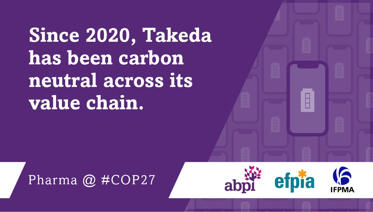 .<a href="/TakedaPharma/">Takeda</a>'s environmental action covers cutting carbon emissions, water stewardship and waste management. Find out more:  abpi.org.uk/reputation/cop…