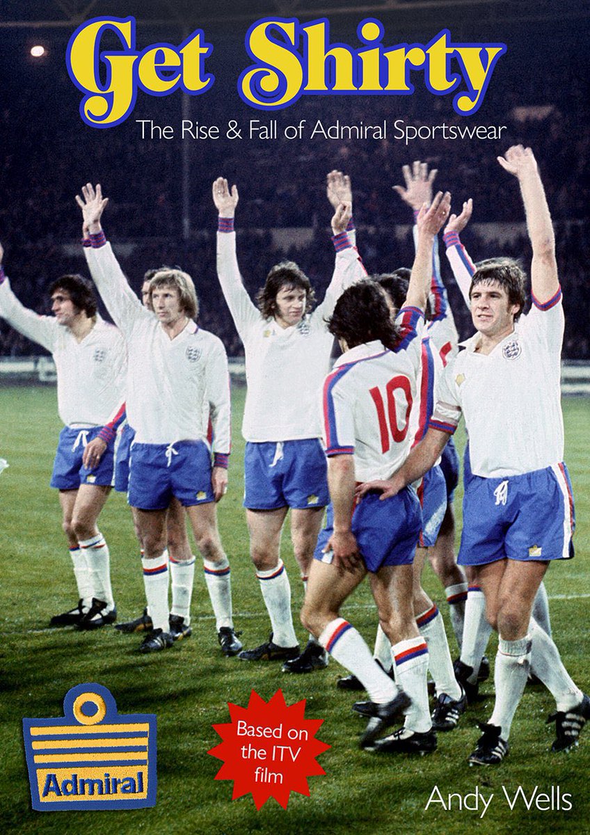 brockleyblue's tweet photo. @The_Kitsman @Jubiloiwata_YFC @admiral1914 Read about how it all began. For Admiral and the replica football kits industry in the GET SHIRTY book @ConkerEditions https://t.co/1hMaqNhvnS