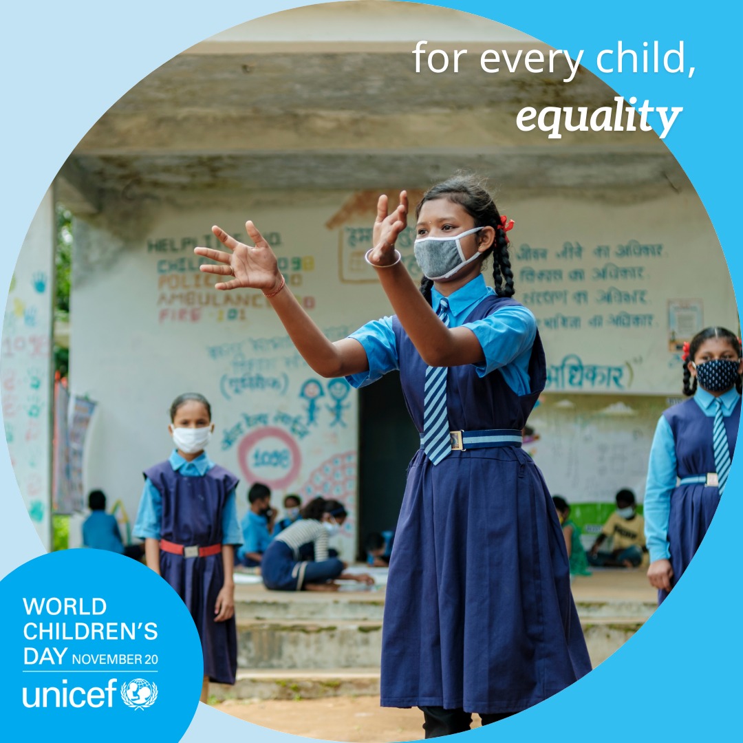 Roma76786's tweet image. हमें दिव्यांगता के साथ या उसके बिना हर बच्चे के लिए एक न्यायपूर्ण और समावेशी दुनिया बनाने के लिए मिलकर काम करना चाहिए। 
@abhisheksinghDP @ChhattisgarhABC
#LaikamanKeTIhar #WorldChildrensDay 
#Protectionofchildren
#ChildrensDay2022