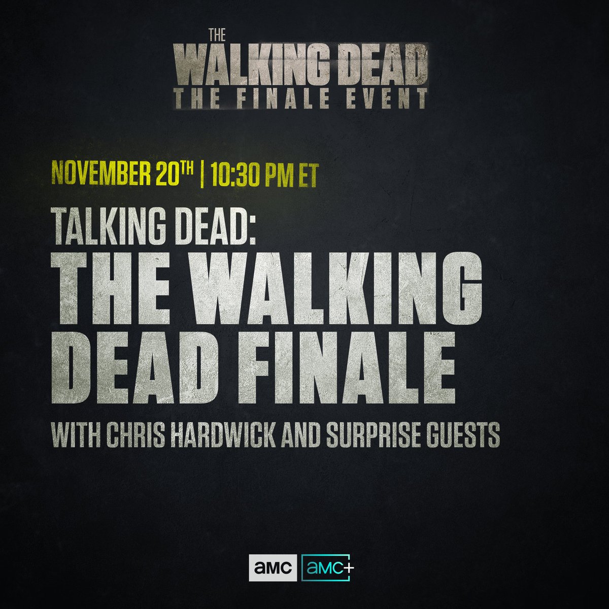We finish the fight together! 

Join us for #TheWalkingDead Finale Event coverage this Sunday starting at 8:30pm ET on <a href="/AMC_TV/">AMC TV</a>.