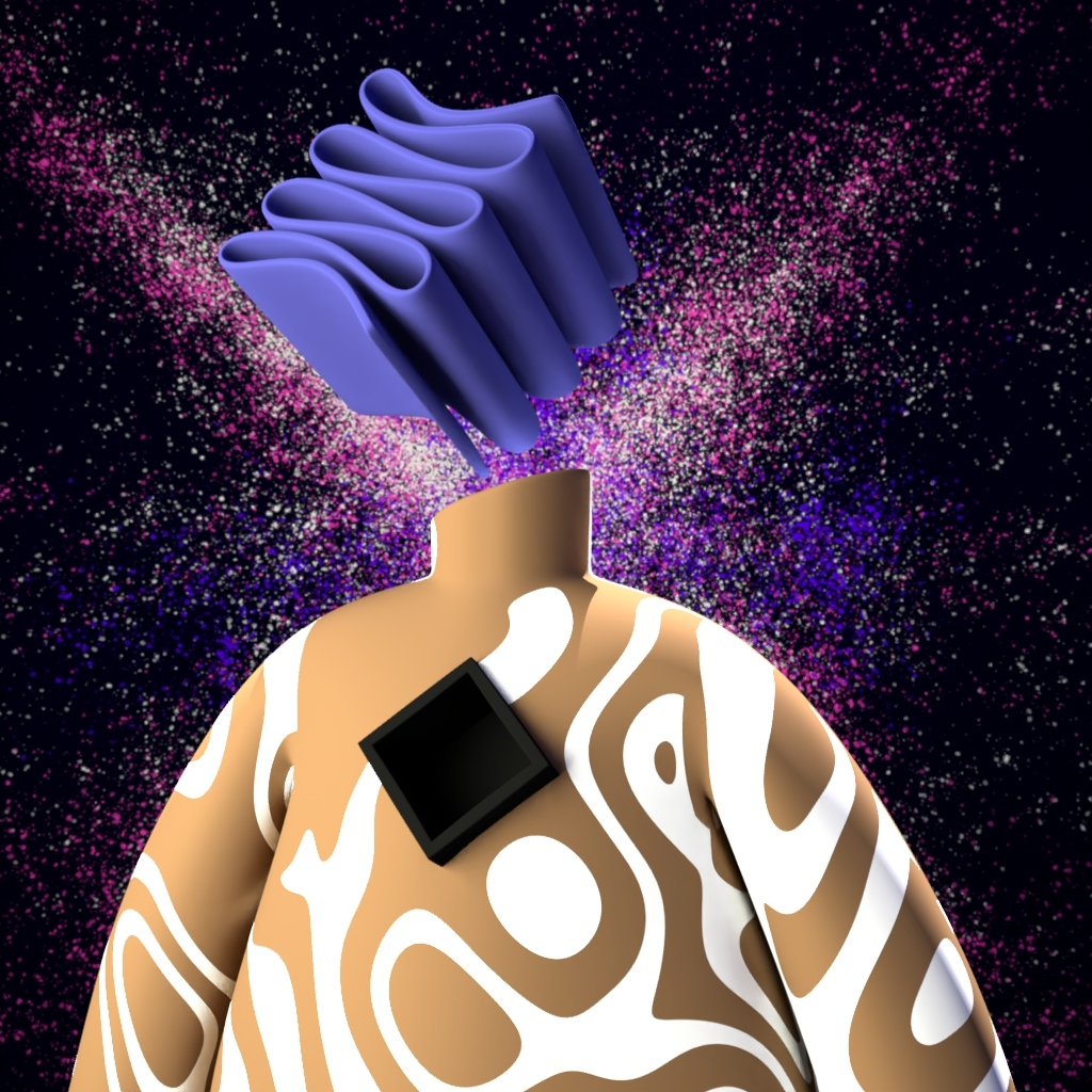 NebulaFolks's tweet photo. Nebula folks #16
Head: purple folded solids 
Body: black square body
https://t.co/iqevVAzVWh

 Price: 5 Solana https://t.co/NZSrzPxZNz
