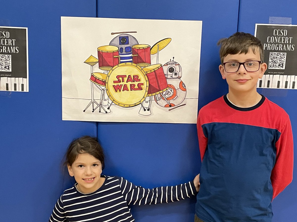 A little late but a huge thank you to @Ccsdvisualarts <a href="/Carmelschools/">Carmel Central School District</a> for providing such wonderful posters for the <a href="/CarmelCSDMusic/">Carmel CSD Music</a> Pops Concert!! Love our collaborations and cannot wait to showcase a surprise at our concerts this winter